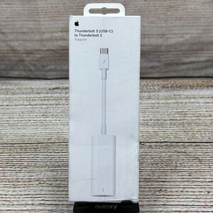 Apple Thunderbolt 3 USB-C to Thunderbolt 2 Adapter White A1790 MYH93AM/A NEW